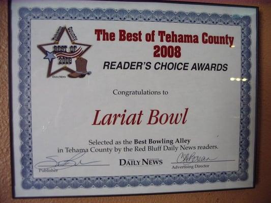 "Best of Tehama County"