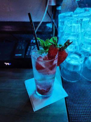 Wow! A strawberry mojito?! Thanks for the suggestion Jenn!  A taste of summer in every sip