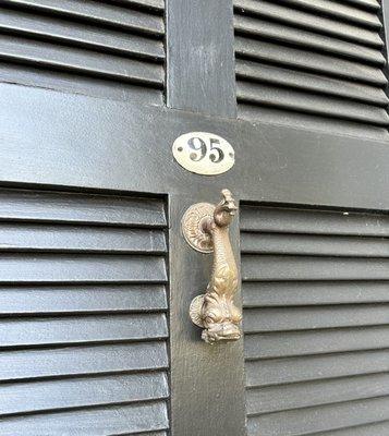 Ornate door knob