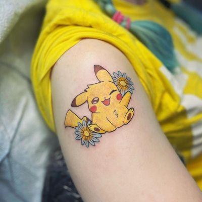 Pokemon Tattoo by Toriel