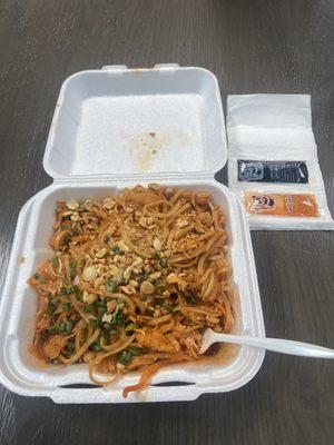 Chicken pad, Thai