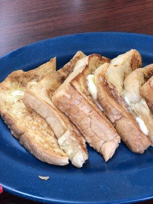 The best French toast ever!!! The homemade bread is no joke