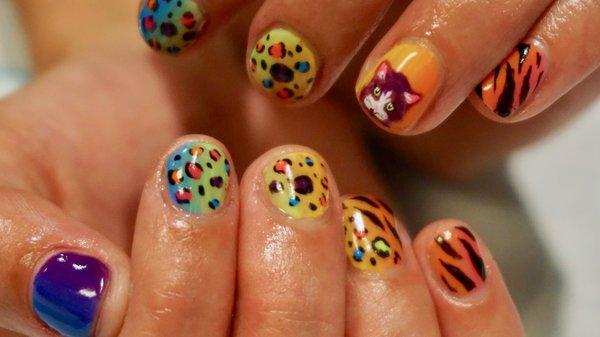 Lisa Frank Nails!