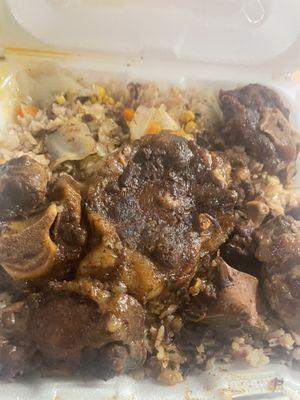 Oxtail so salty not the same like it use to be . It taste like straight sea salt