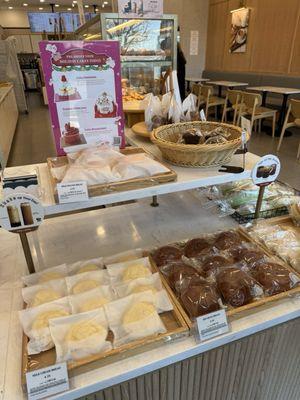 Milk bread and red bean bread