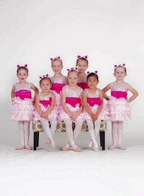 Dance class teaches your child spacial and body awareness, focus, hard work, and friendship building.