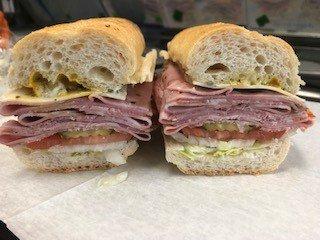 Admiral loaded ham, salami, mortadella, bologna, Provolone