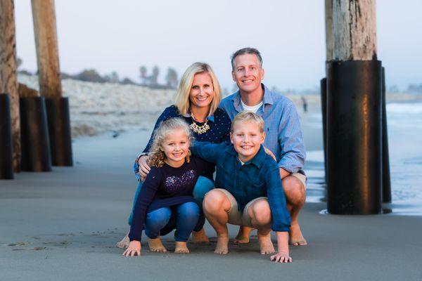 Our amazing Dr and his family.