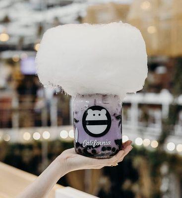 add spun-to-order cotton candy to any drink