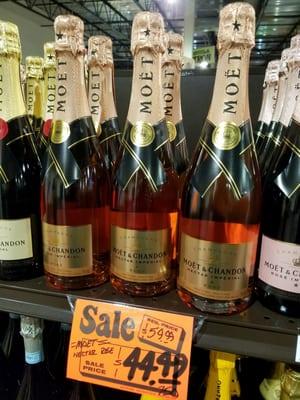 Best price on Moët & Chandon Nectar Impérial Rosé 750mL $44.49!!!