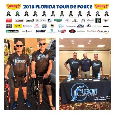 What an honor it was to sponsor The Tour De Force. The bicycle tour was created to raise money for Florida's Law Enforcement Fallen Heroes.