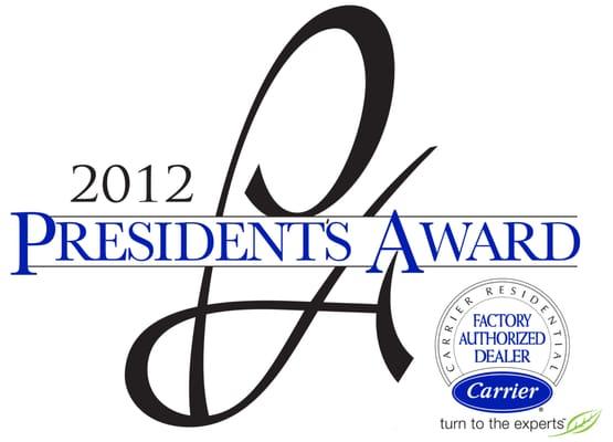 2012 Carrier Presidents Award