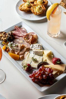 Meat & Cheese Board - local cheeses, Olympia Provisions meats, house pickles & preserves