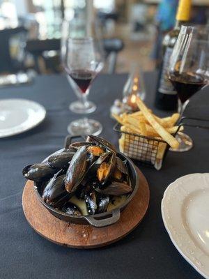 Mussels and Fries