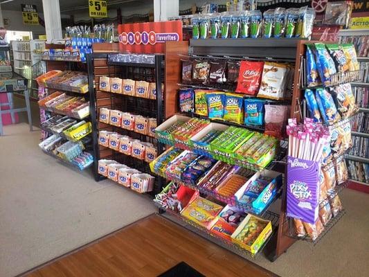 We have a great selection of Snacks!