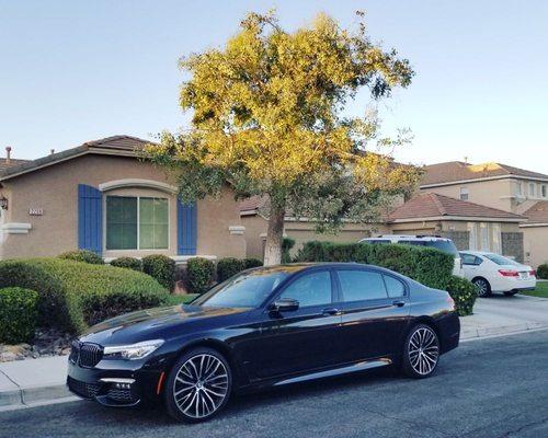 BMW 745 M Series for rent