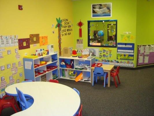 Preschool teaching area