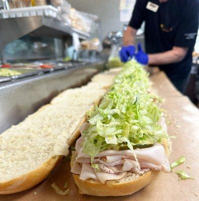 Catering that's GREAT. Call and ask about our Party Sub.