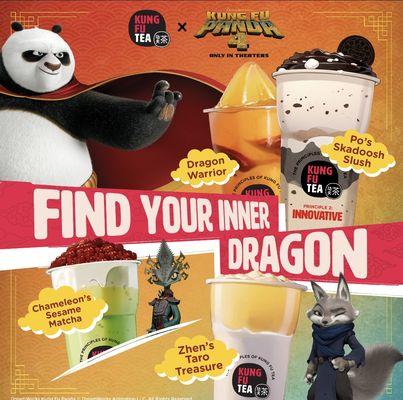 Kung fu panda drinks !!!