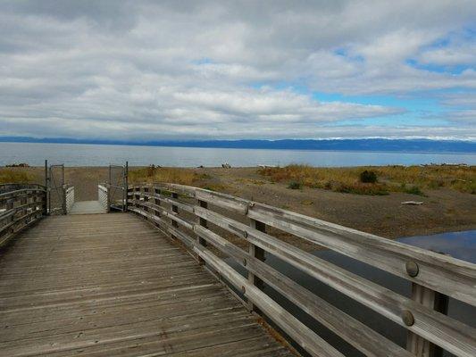 Bridge to water