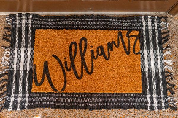 Personalized Doormat!