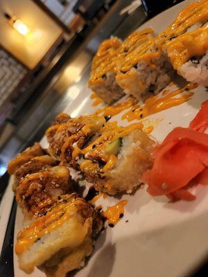 17. Good Time Roll & 2. Spicy California Roll