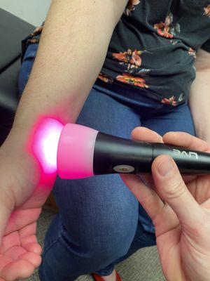 We now offer Laser Therapy to reduce pain and speed healing. Great results for neuropathy, injuries, migraines, neck and back pain.