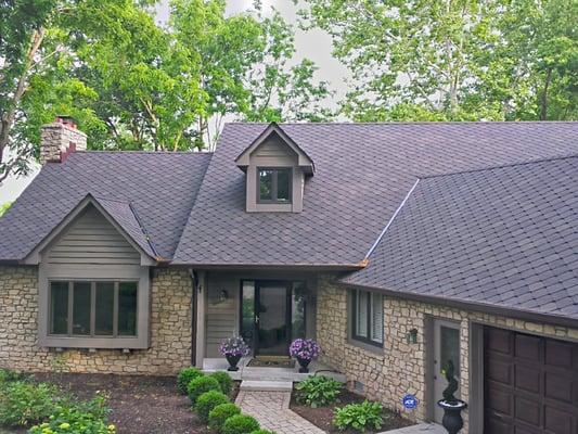 A beautiful new roof in Indianapolis.