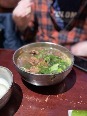 beef brisket noodle soup