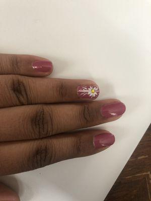 Gel Manicure w/Design