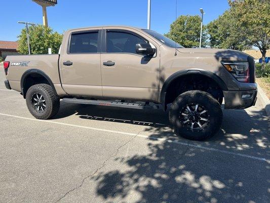 Car at the dealership