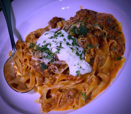 Bolognese Tagliatelle