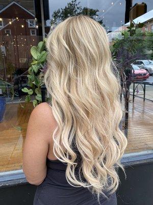 Golden Blonde Extensions