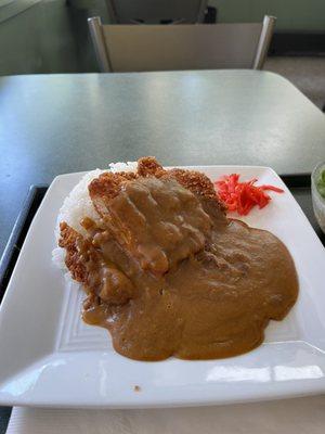 Chicken katsu curry