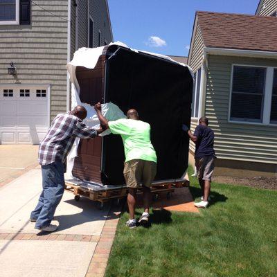 Hot Tub delivery