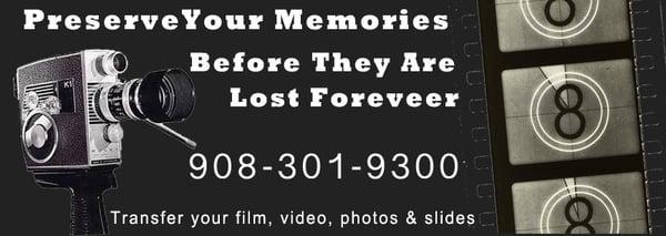 Transfer your memories before they are lost forever.