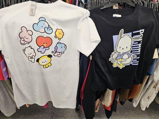 BT21 and Sanrio!