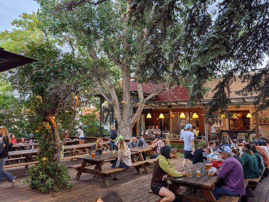 Amazing outdoor eating area!