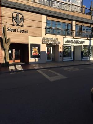 Store front of Shadyside's European Wax Center