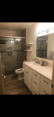 Finished Bathroom Remodel