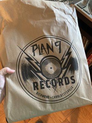 A nice big bag of records.