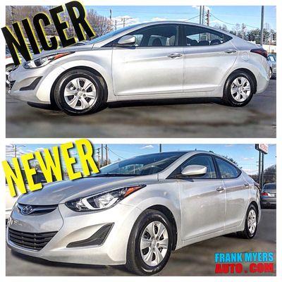 We believe everyone deserves a nicer, newer car from Frank Myers Auto Maxx. Call 866-242-1277 to check availability.