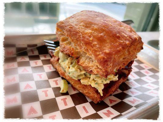 Curry Chicken Biscuit $11.50