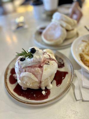 Blueberry Cheesecake Soufflé ($14)