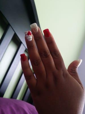 Nails done by Eddie.