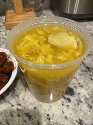 21. Wonton Egg Drop Soup