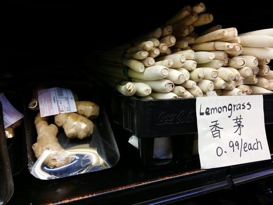 Lemongrass and ginger