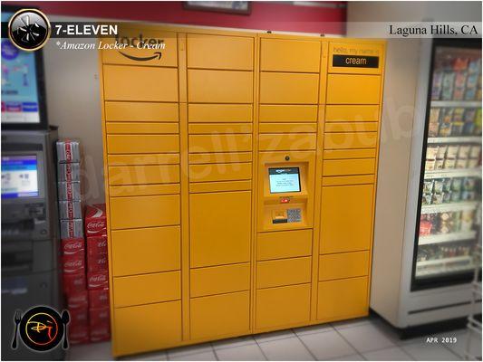 When the Amazon Lockers are unavailable @ Whole Foods Market, this 7-Eleven just a few minutes away is great! - Love the Amazon Locker!