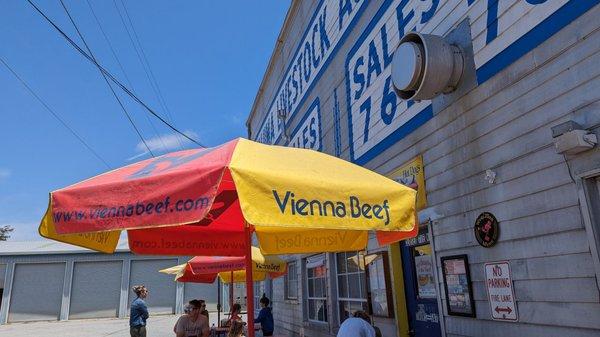 Proudly Advertising Vienna Beef