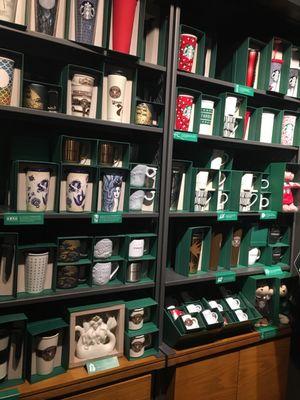 Holiday cups display